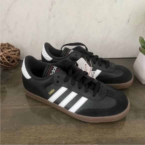 Samba Classic J Black Gum Sole - Picture 7 of 8